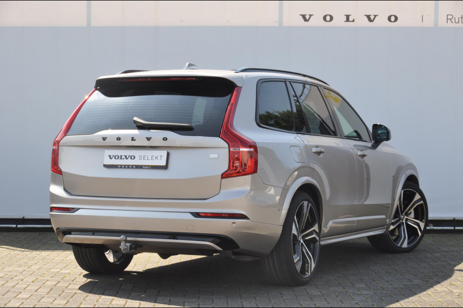 Volvo XC90 T8 455PK Automaat Recharge AWD Ultimate Dark / Long range / Adaptieve cruise control / BLIS / Bowers en Wilkins audio / Parkeersensoren met 360 Camera / Elektrische achterklep / 22” velgen / Elektrische stoelen / Apple carplay / Panoramadak / Head up display / Luchtvering