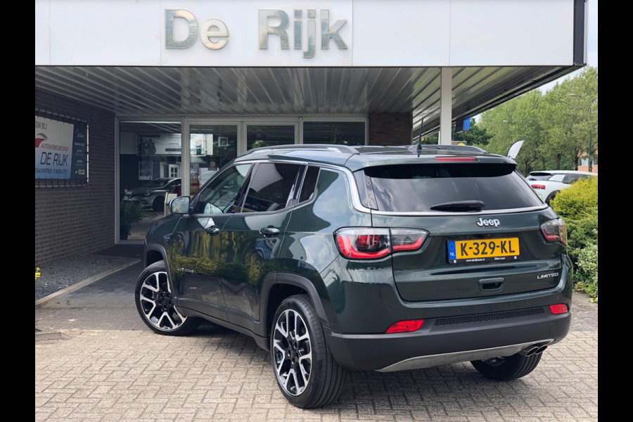 Jeep Compass 1.3T Limited 150PK | Half leder, 19'' LMV, Carplay/Android, Keyless, Camera, Navi, Stoelverw., Cruise | NAP |