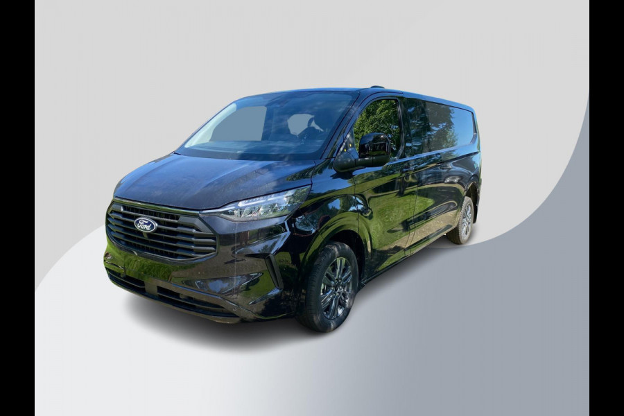 Ford Transit Custom 300 2.0 TDCI L2H1 Limited 136pk | 17 inch | Draadloos opladen | Adaptive cruise control | Navigatie | Dodehoeksensoren | Verwarmbaar stuurwiel | Roetfilter regeneratie | Reservewiel