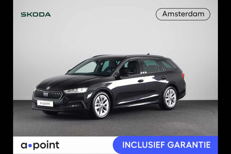 Škoda Octavia Combi 1.0 TSI Sport Business 110 pk | Verlengde garantie | Navigatie | Parkeersensoren | LED koplampen |