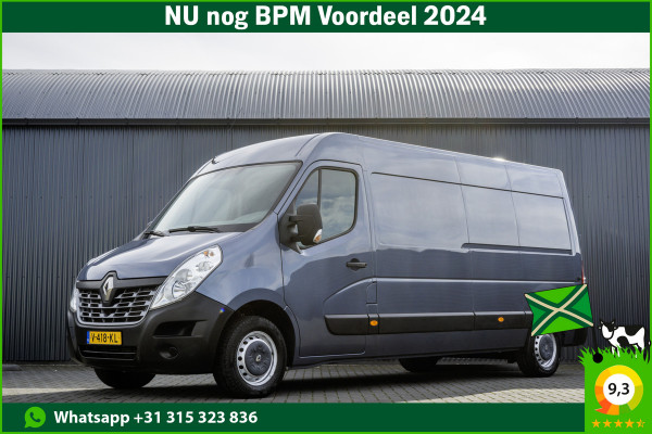 Renault Master 2.3 dCi L3H2 | Euro 6 | 131 PK | Cruise | Airco | Standkachel | 3-Persoons