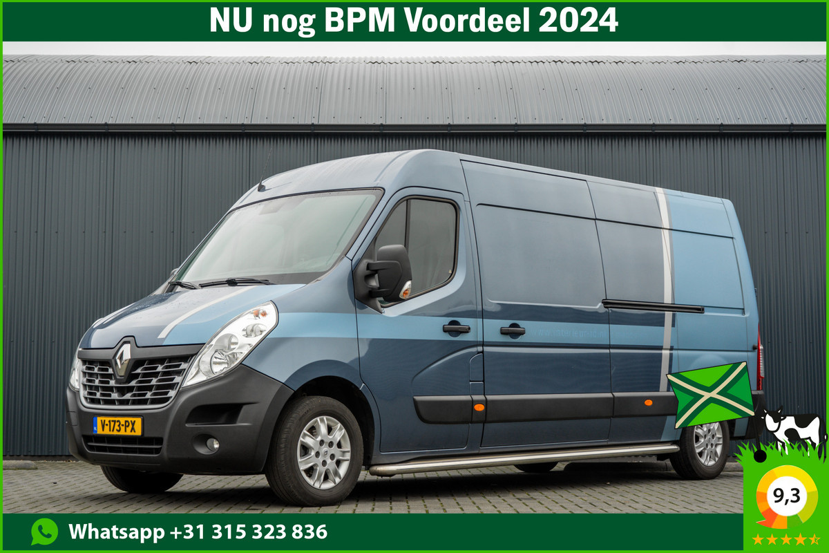 Renault Master 2.3 dCi L3H2 | 170 PK | Euro 6 | TOPSTAAT | Cruise | Camera | R-Link | A/C | Schuifdeur L+R