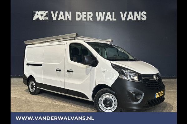 Opel Vivaro 1.6 CDTI 126pk L2H1 Euro6 Airco | Imperiaal | Trekhaak | LED | Cruisecontrol Parkeersensoren, Bijrijdersbank