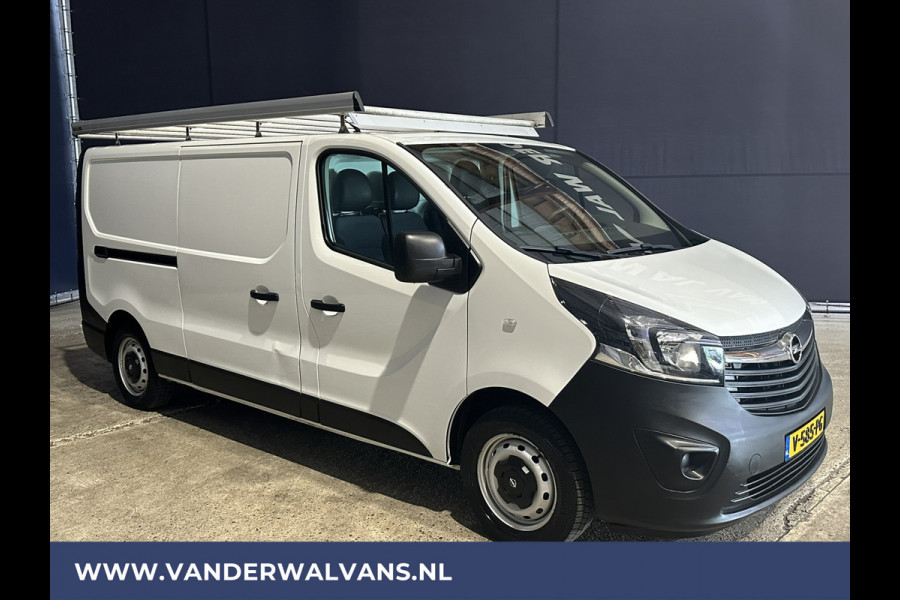 Opel Vivaro 1.6 CDTI 126pk L2H1 Euro6 Airco | Imperiaal | Trekhaak | LED | Cruisecontrol Parkeersensoren, Bijrijdersbank