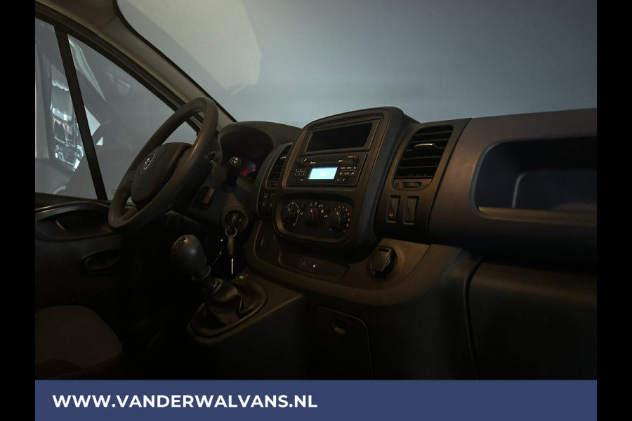 Opel Vivaro 1.6 CDTI 126pk L2H1 Euro6 Airco | Imperiaal | Trekhaak | LED | Cruisecontrol Parkeersensoren, Bijrijdersbank