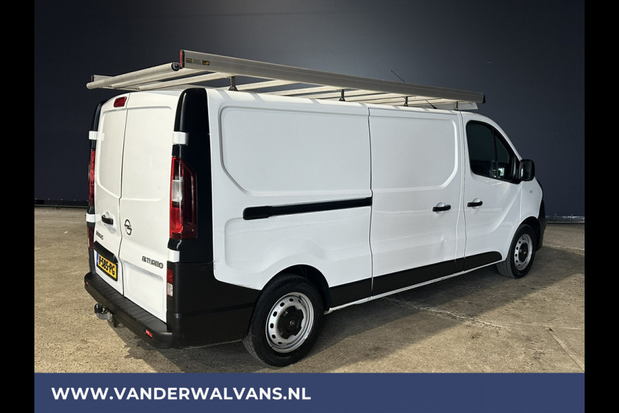 Opel Vivaro 1.6 CDTI 126pk L2H1 Euro6 Airco | Imperiaal | Trekhaak | LED | Cruisecontrol Parkeersensoren, Bijrijdersbank