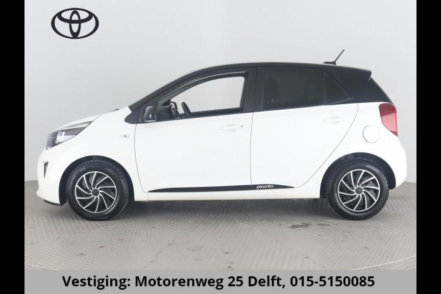 Kia Picanto 1.0 COMFORT BLACK&WHITE AIRCO GARANTIE TOT 2031 2031 ! Bi-tone body. Bleutooth. Elektr.ramen/ CPV