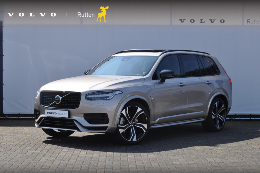 Volvo XC90 T8 455PK Automaat Recharge AWD Ultimate Dark / Long range / Adaptieve cruise control / BLIS / Bowers en Wilkins audio / Parkeersensoren met 360 Camera / Elektrische achterklep / 22” velgen / Elektrische stoelen / Apple carplay / Panoramadak / Head up display / Luchtvering