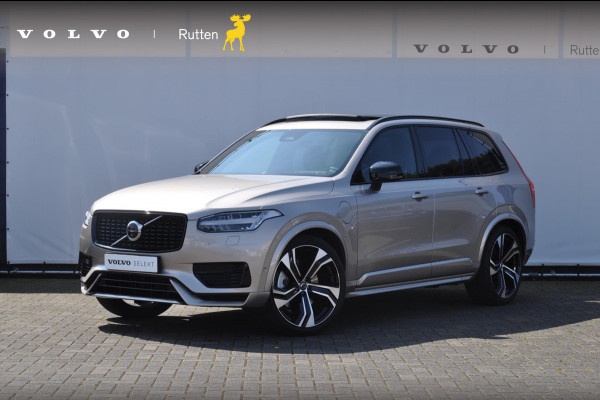 Volvo XC90 T8 455PK Automaat Recharge AWD Ultimate Dark / Long range / Adaptieve cruise control / BLIS / Bowers en Wilkins audio / Parkeersensoren met 360 Camera / Elektrische achterklep / 22” velgen / Elektrische stoelen / Apple carplay / Panoramadak / Head up display / Luchtvering