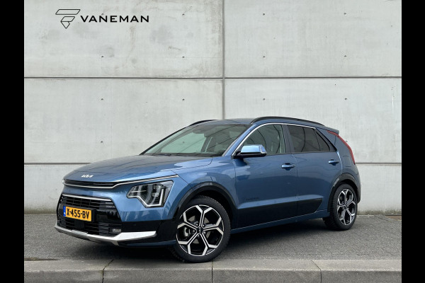 Kia Niro 1.6 GDi Hybrid ExecutiveLine Automaat | Schuif-/Kanteldak | Leder | Harman/Kardon | 18” Velgen | Stoelverkoeling | Camera | Navi | Stuur-/Stoelverwarming | Clima | Key-Less | Apple CarPlay/Android Auto | PDC | Cruise | LED |