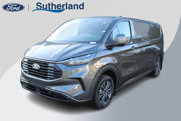 Ford Transit Custom 320 2.0 TDCI L2H1 Limited 170pk Automaat! | 5 jaar garantie |  17 inch velgen | Dubbele schuifdeur | Draadloos opladen | Reservewiel |  70L brandstoftank