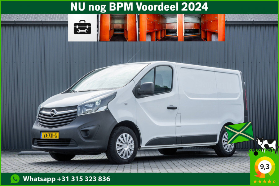 Opel Vivaro 1.6 CDTI L1H1 | Cruise | A/C | Inrichting | 3-Persoons