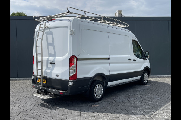 Ford Transit 2.0 TDCI EURO 6 / L2H2 / 1e EIG. / IMPERIAAL / TREKHAAK / AIRCO / CRUISE / 3-ZITS / PDC