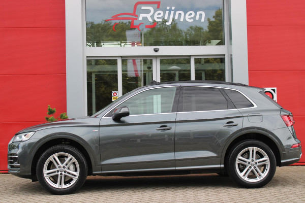 Audi Q5 50 TFSI 300PK S-LINE QUATTRO S-TRONIC | PANORAMISCH SCHUIF/KANTEL DAK | ELEKTRISCHE ACHTER KLEP | NAVIGATIE | ADAPTIVE CRUISE CONTROL | FULL LED KOPLAMPEN | VIRTUAL COCKPIT | STOEL VERWARMING | ACHTERUITRIJ CAMERA | KEYLESS ENTRY/START |