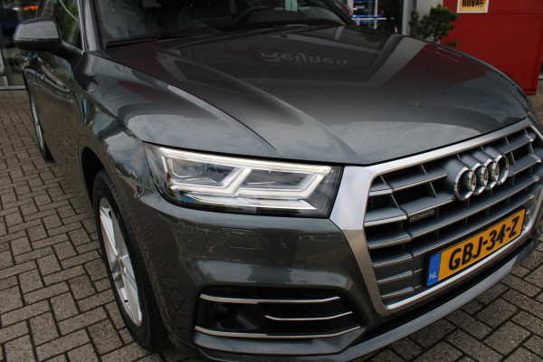 Audi Q5 50 TFSI 300PK S-LINE QUATTRO S-TRONIC | PANORAMISCH SCHUIF/KANTEL DAK | ELEKTRISCHE ACHTER KLEP | NAVIGATIE | ADAPTIVE CRUISE CONTROL | FULL LED KOPLAMPEN | VIRTUAL COCKPIT | STOEL VERWARMING | ACHTERUITRIJ CAMERA | KEYLESS ENTRY/START |