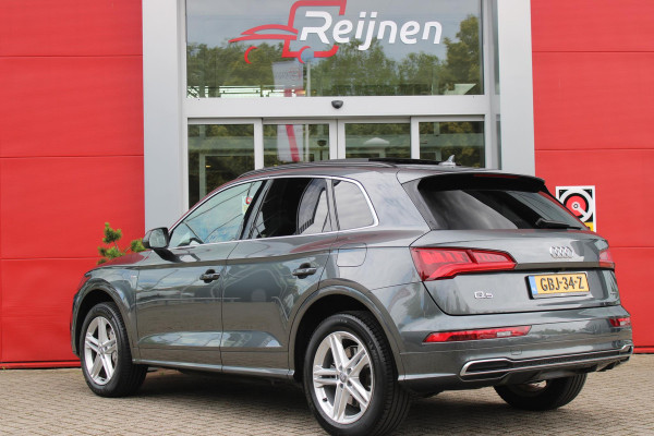 Audi Q5 50 TFSI 300PK S-LINE QUATTRO S-TRONIC | PANORAMISCH SCHUIF/KANTEL DAK | ELEKTRISCHE ACHTER KLEP | NAVIGATIE | ADAPTIVE CRUISE CONTROL | FULL LED KOPLAMPEN | VIRTUAL COCKPIT | STOEL VERWARMING | ACHTERUITRIJ CAMERA | KEYLESS ENTRY/START |