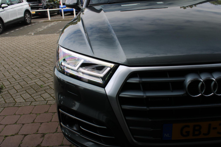 Audi Q5 50 TFSI 300PK S-LINE QUATTRO S-TRONIC | PANORAMISCH SCHUIF/KANTEL DAK | ELEKTRISCHE ACHTER KLEP | NAVIGATIE | ADAPTIVE CRUISE CONTROL | FULL LED KOPLAMPEN | VIRTUAL COCKPIT | STOEL VERWARMING | ACHTERUITRIJ CAMERA | KEYLESS ENTRY/START |