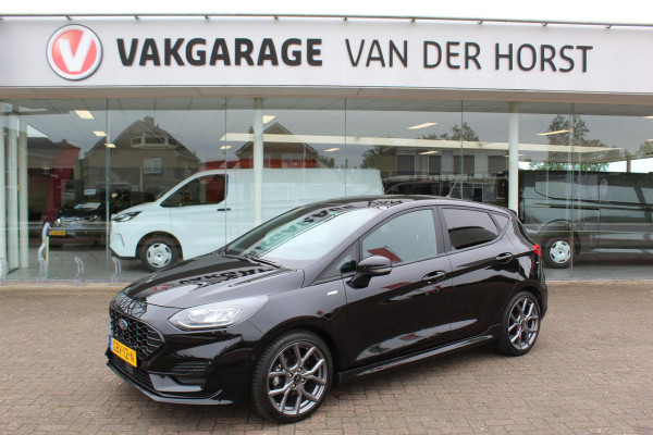 Ford Fiesta 1.0 100 pk EcoBoost ST-Line 5 deurs Winter pakket, Adap. cruise, Aut. airco, Camera, Carplay, Keyless Entry 17 Inch LMV