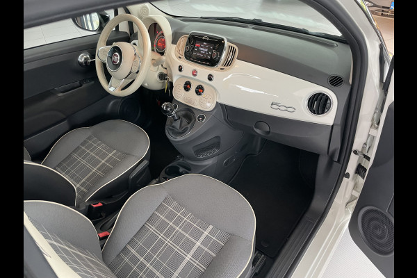 Fiat 500 1.2 500S 4 Cil Sport uitvoering / Alpine stereo / Met zwart folie dak Clim. control - Pano-dak - Radio/cd/MP3/USB/AUX/TEL - MFL-Stuurwiel - ML - LMV - CD+AB - Ramen E-VZ - Spiegels E-V+V - HSA