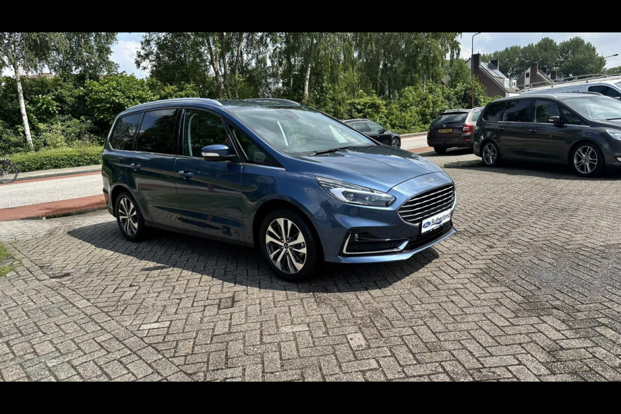 Ford Galaxy 2.5 FHEV Hybride Titanium 190pk 7 pers | NIEUW! | Adaptieve Cruise | Memory seats |  Full LEDER | LED Koplampen | Achteruitrijcamera