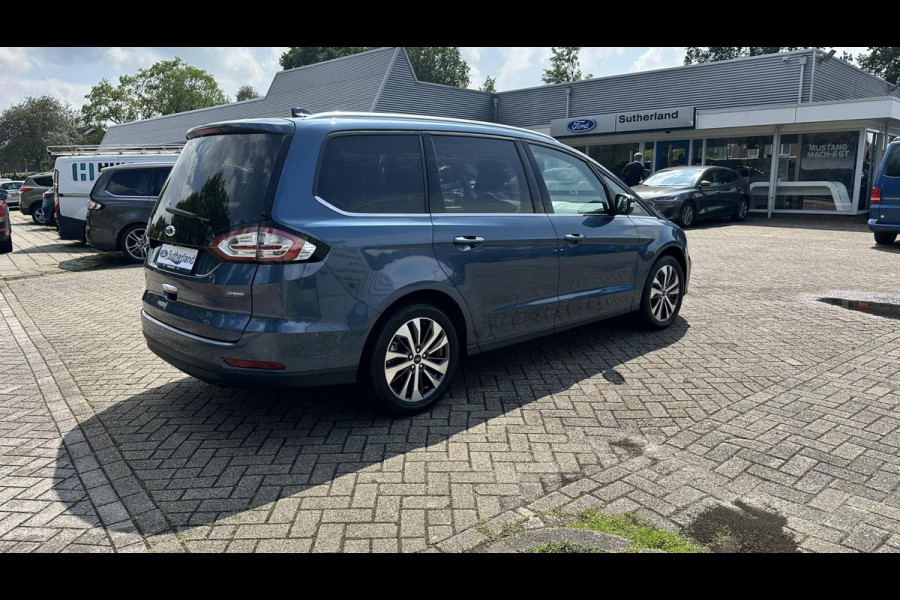 Ford Galaxy 2.5 FHEV Hybride Titanium 190pk 7 pers | NIEUW! | Adaptieve Cruise | Memory seats |  Full LEDER | LED Koplampen | Achteruitrijcamera