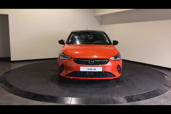 Opel CORSA-E Elegance 50 kWh | Prachtige oranje corsa | Opvallende kleur | Achteruitrijcamera en sensoren