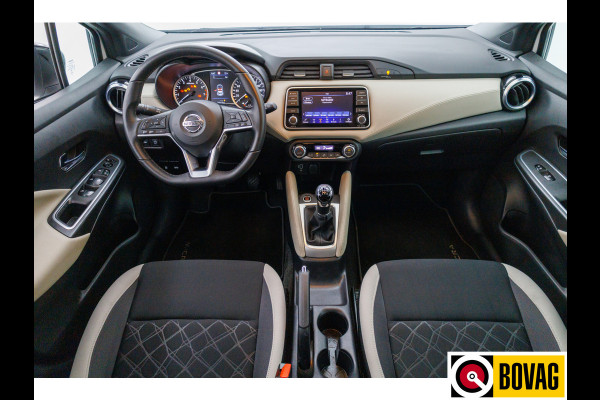 Nissan Micra 1.0 IG-T N-Design 93 PK Navigatie, Camera, App. connect, Cruise control, All season banden, Airco