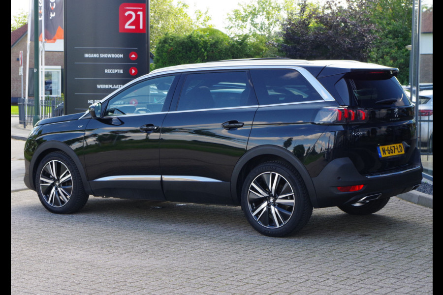 Peugeot 5008 1.6 PureTech 181 PK Automaat GT Blue Lease 7p, Panoramadak, Adap. Cruise Control, Afneembare Trekhaak, Memory Seat, CarPlay