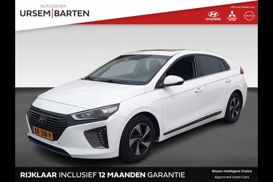 Hyundai IONIQ 1.6 GDi First Edition | schuifdak | leder | blind-spot | bi-xenon | navigatie | stoelverwarming