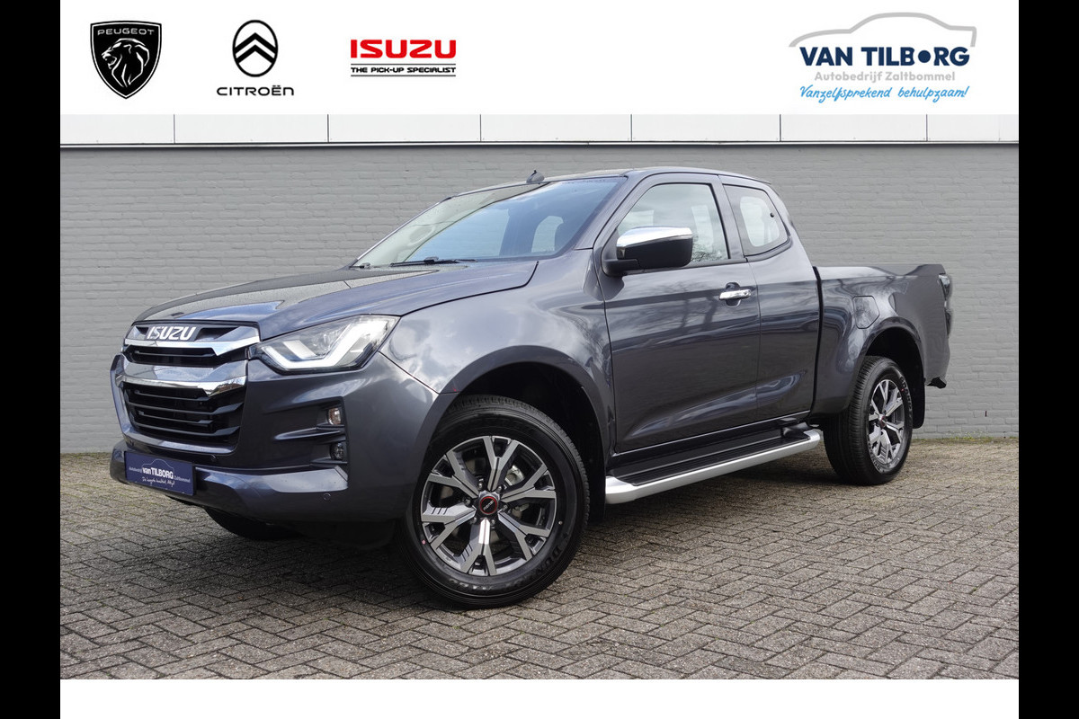 Isuzu D-max 1.9 Extended Cab LSX AUTOMAAT | LEDER | DODEHOEK | DIRECT LEVERBAAR!! *BPM- VRIJ*