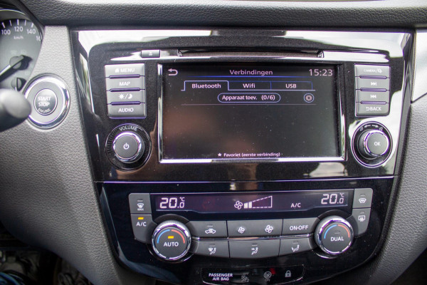 Nissan QASHQAI 1.3 DIG-T Tekna + | Prijs rijklaar incl. 12 mnd garantie | Panodak Navi Lmv Camera Bluetooth Apple/Android carplay
