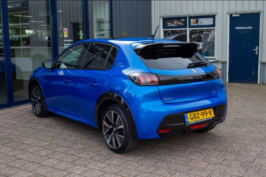 Peugeot 208 1.2 PureTech GT automaat 131pk | Prijs rijklaar incl. 12 mnd garantie | Navi Camera Panodak Cruise DAB Apple/Android