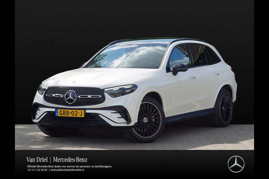 Mercedes-Benz GLC GLC 400 e 4M AMG Line | Achterasbesturing Luchtvering Pano Trekhaak Head-Up Distronic