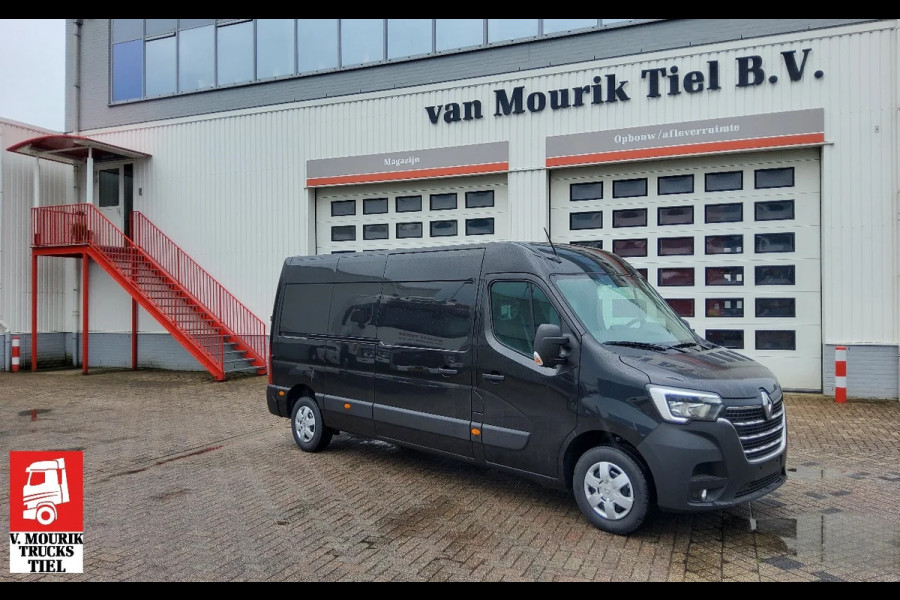 Renault Master 180.35 L3H2 GESLOTEN METALLIC ZWART - EURO 6