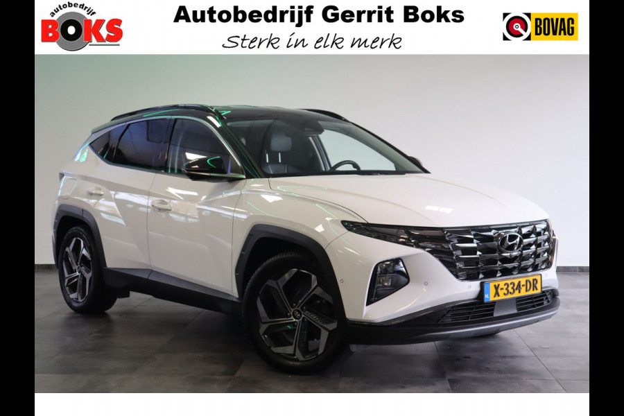 Hyundai Tucson 1.6 T-GDI PHEV Premium 4WD Navigatie Clima Cruise 360 Camera Trekhaak LED 2 jaar garantie mogelijk* (vraag naar de voorwaarden)