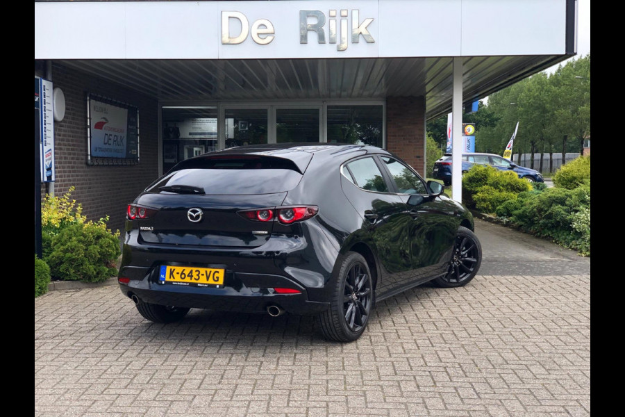 Mazda 3 2.0 e-SkyActiv-G M Hybrid 122 Comfort | Leder, Navi, ACC, Camera, Climate, Stoel+Stuurverw. | Dealeronderhouden | NAP