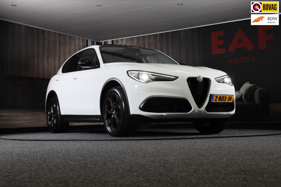 Alfa Romeo Stelvio 2.0 T AWD B-Tech / 280 PK / AUT / ACC / Camera / Navi / Leder / Open Panoramadak / Lane Assist / Led / Pdc / 20