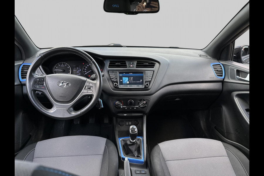 Hyundai i20 1.0 T-GDI Go! 2016 | navigatie | airco | cruise control | parkeercamera | PDC | DAB