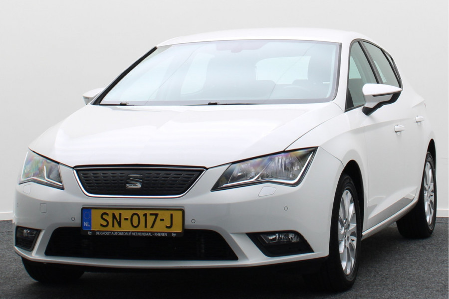 Seat Leon 1.6 TDI Style Climate, Cruise, Navigatie, Stoelverw., Front Assist, PDC, Start/Stop