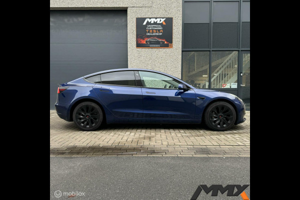 Tesla Model 3 SR+ Blauw MiC 60kwh SUBSIDIE MOGELIJK