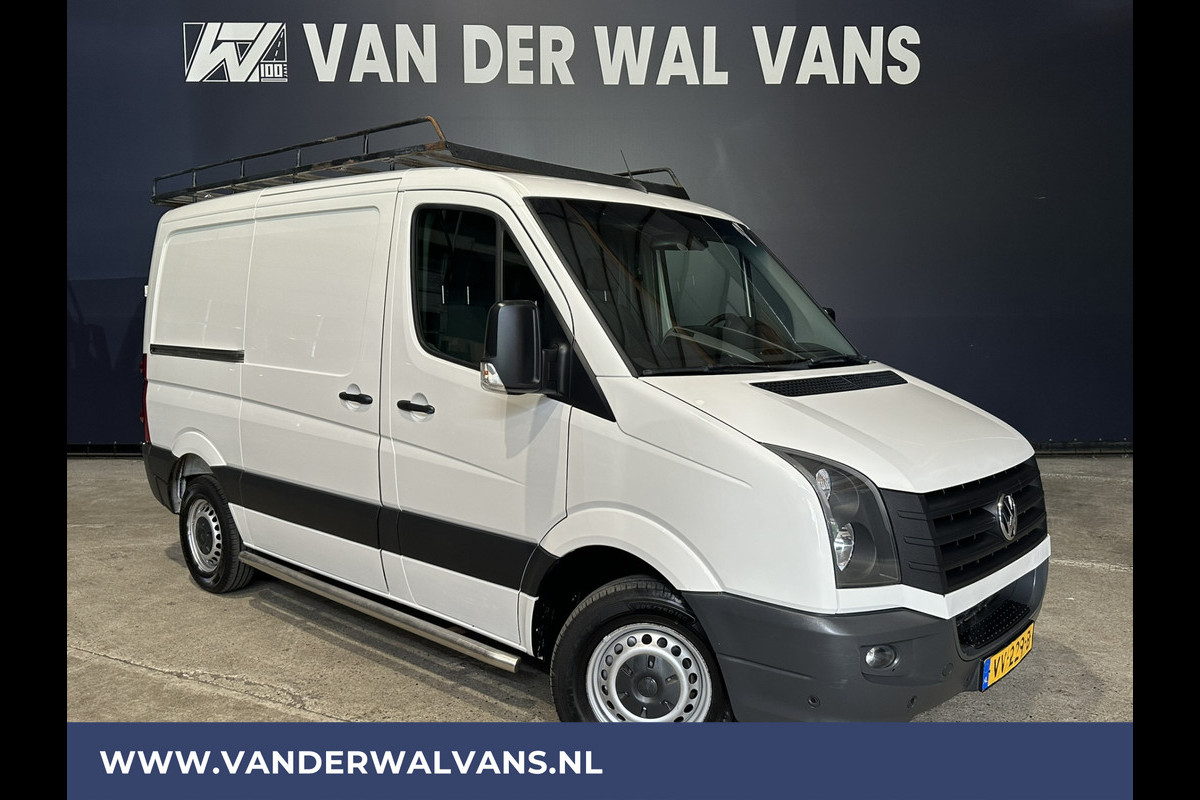 Volkswagen Crafter 2.0 TDI L1H1 Airco | Imperiaal | Trap | Trekhaak | Navigatie | Cruisecontrol | Parkeersensoren Chauffeursstoel, Bijrijdersbank