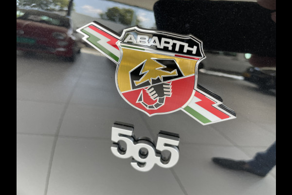 Abarth 500 C 1.4 T-Jet Abarth Turismo Cabrio 165 pk Clim control leer- Parks.A - Navi - U-con. - Radio/USB/AUX/TEL - MFL Stuurwiel - ML - LMV - L-Bekl. - CD+AB - Ramen E-VZ - Spiegels E V+V - LED