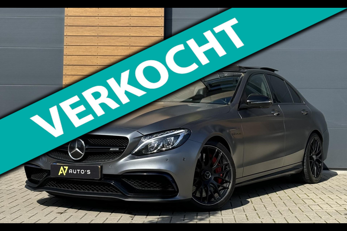 Mercedes-Benz C-Klasse AMG 63 S Dealer onderhouden/ VOL!