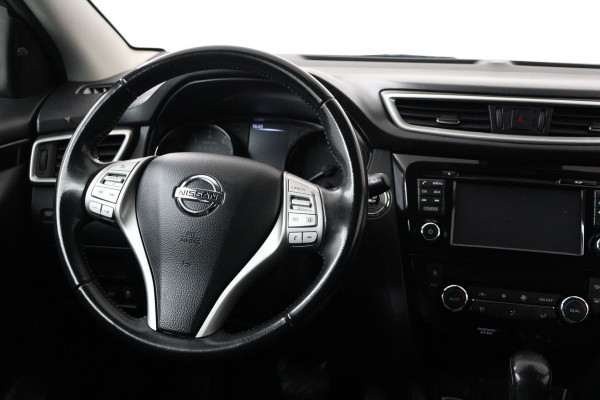 Nissan QASHQAI 1.2 Tekna (PANORAMADAK, NAVIGATIE, STOELVERWARMING, 360 CAMERA, LEDER, LED, VOORRUITVERWARMING)
