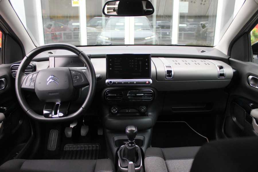 Citroën C4 Cactus 1.2 110PK ORIGINS | NAVIGATIE 10" TOUCHSCREEN | ACHTERUITRIJ CAMERA | APPLE CARPLAY/ANDROID AUTO | PARKEERSENSOREN ACHTER | CRUISE CONTROL | DAB+ RADIO | KEYLESS ENTRY/START | CLIMATE CONTROL | REGEN/LICHT SENSOR | 17" LICHTMETALEN VELGEN ZWART|