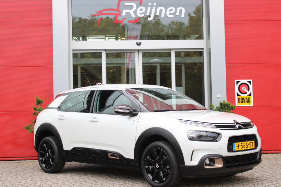 Citroën C4 Cactus 1.2 110PK ORIGINS | NAVIGATIE 10" TOUCHSCREEN | ACHTERUITRIJ CAMERA | APPLE CARPLAY/ANDROID AUTO | PARKEERSENSOREN ACHTER | CRUISE CONTROL | DAB+ RADIO | KEYLESS ENTRY/START | CLIMATE CONTROL | REGEN/LICHT SENSOR | 17" LICHTMETALEN VELGEN ZWART|