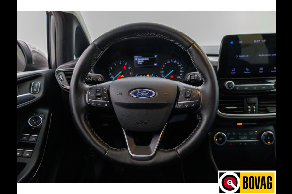 Ford Fiesta 1.0 EcoBoost Titanium 94 PK Stuur-, Stoel- en voorruitverwarming, Climate control, App. connect, Led koplampen