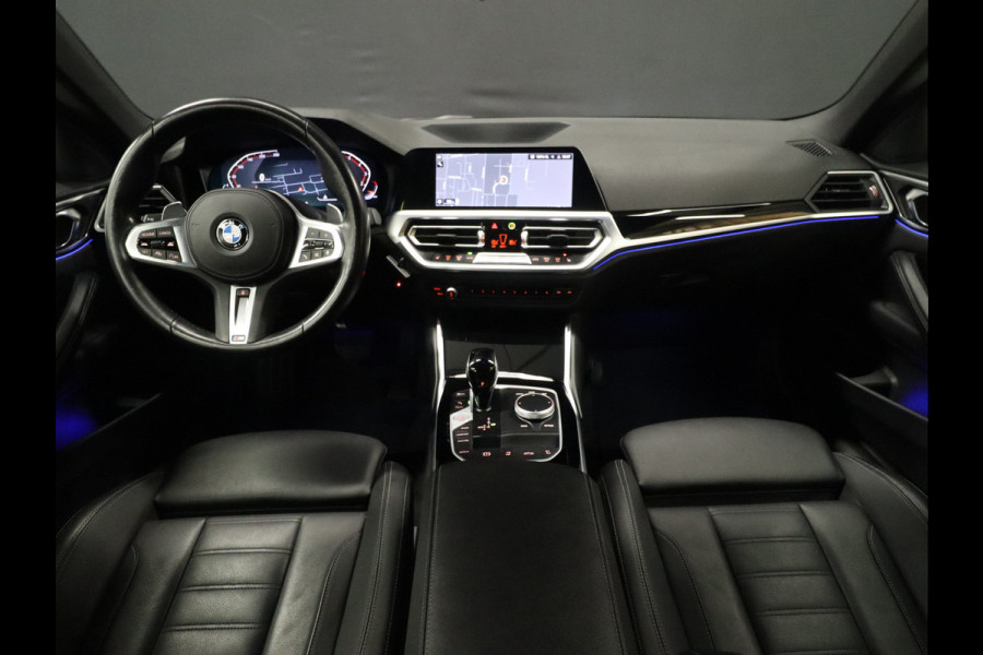 BMW 4 Serie Cabrio 420i High Executive M Sport [NEKVERWARMING, 20" LM VELGEN, CAMERA, LEDER SPORTSTOELEN, APPLE/ANDROID, NIEUWSTAAT]