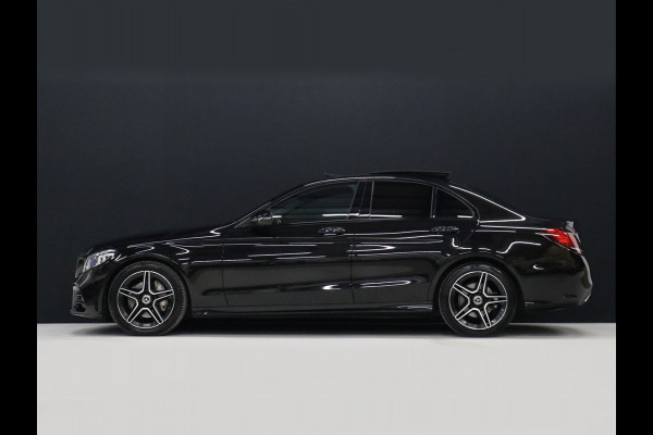 Mercedes-Benz C-Klasse 180 Business Solution AMG [PANO DAK, SFEERLICHT, VOL LEDER, AMG-STUUR, ELEK. STOEL, STOELVERW., CAMERA, NIEUWSTAAT]