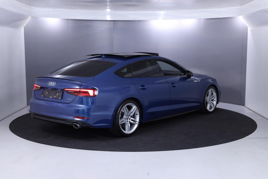 Audi A5 Sportback 45 TFSI quattro Launch edition Sport 2.0TFSI/245pk AUT| Pano-dak| Navi/19'LMvelgen| LERD Matrix| B&O